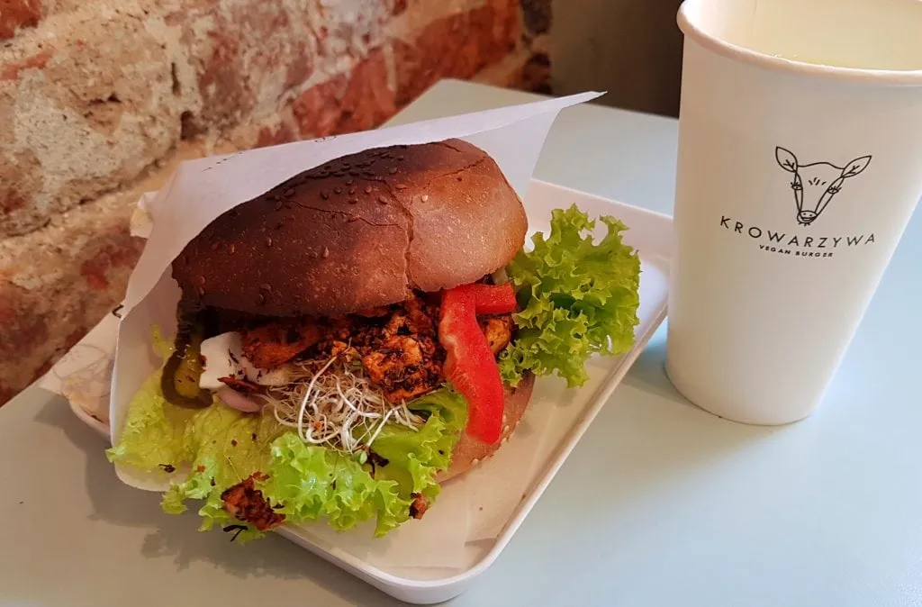 Krowarzywa Best Vegan Burgers in Warsaw