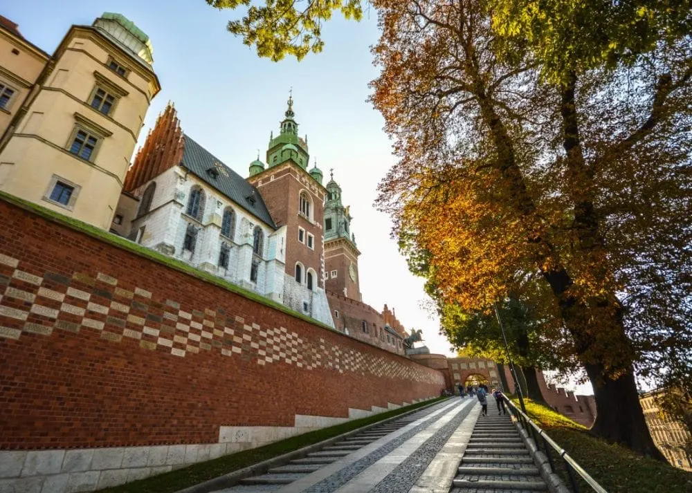 Wawel Castle in Krakow Poland