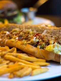 Leonardo Vegan Hot Dog in Ceske Budejovice Czech Republic