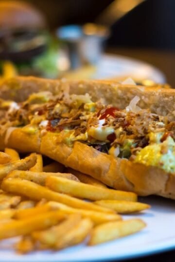 Leonardo Vegan Hot Dog in Ceske Budejovice Czech Republic