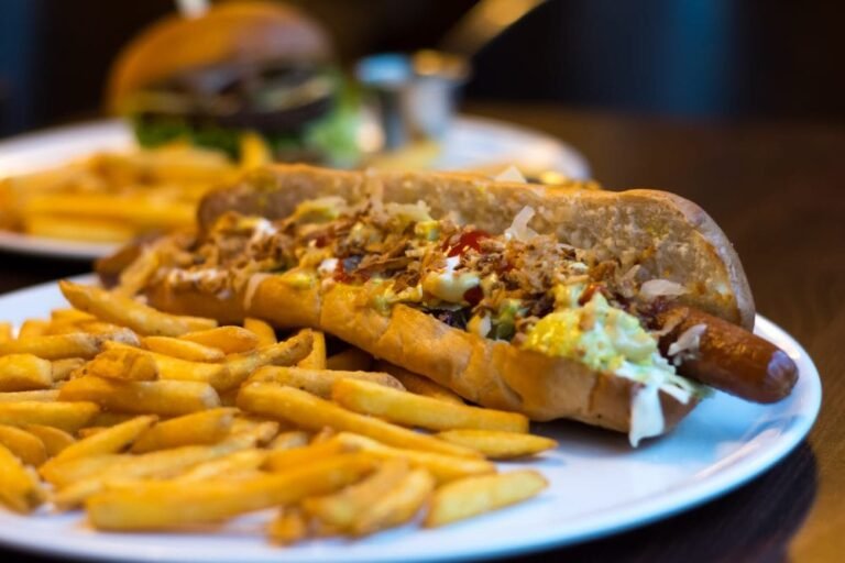 Leonardo Vegan Hot Dog in Ceske Budejovice Czech Republic