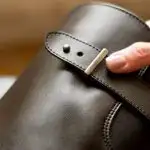 Will's Vegan Leather Riding Boots Detail
