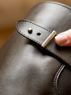 Will's Vegan Leather Riding Boots Detail