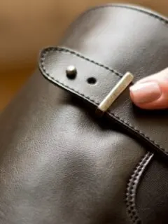 Will's Vegan Leather Riding Boots Detail