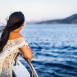 Woman on Cruise Ship