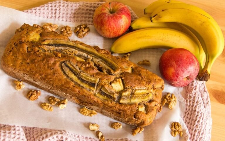 Vegan Apple Banana Bread