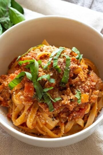 Vegan Bolognese Sauce