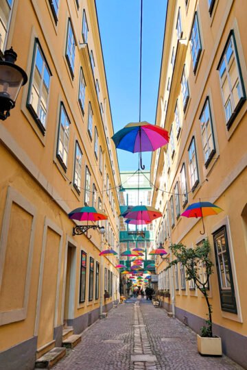 Umbrellas - Vegan Restaurants Vienna
