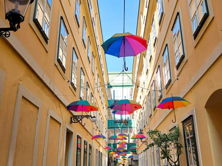 Umbrellas - Vegan Restaurants Vienna
