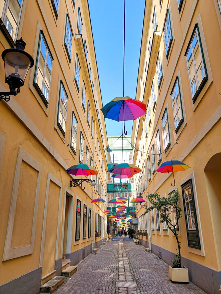 Umbrellas - Vegan Restaurants Vienna