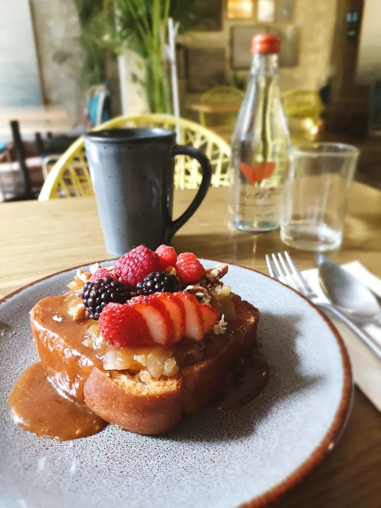 Mexico City Vegan - Plantasia Vegan French Toast
