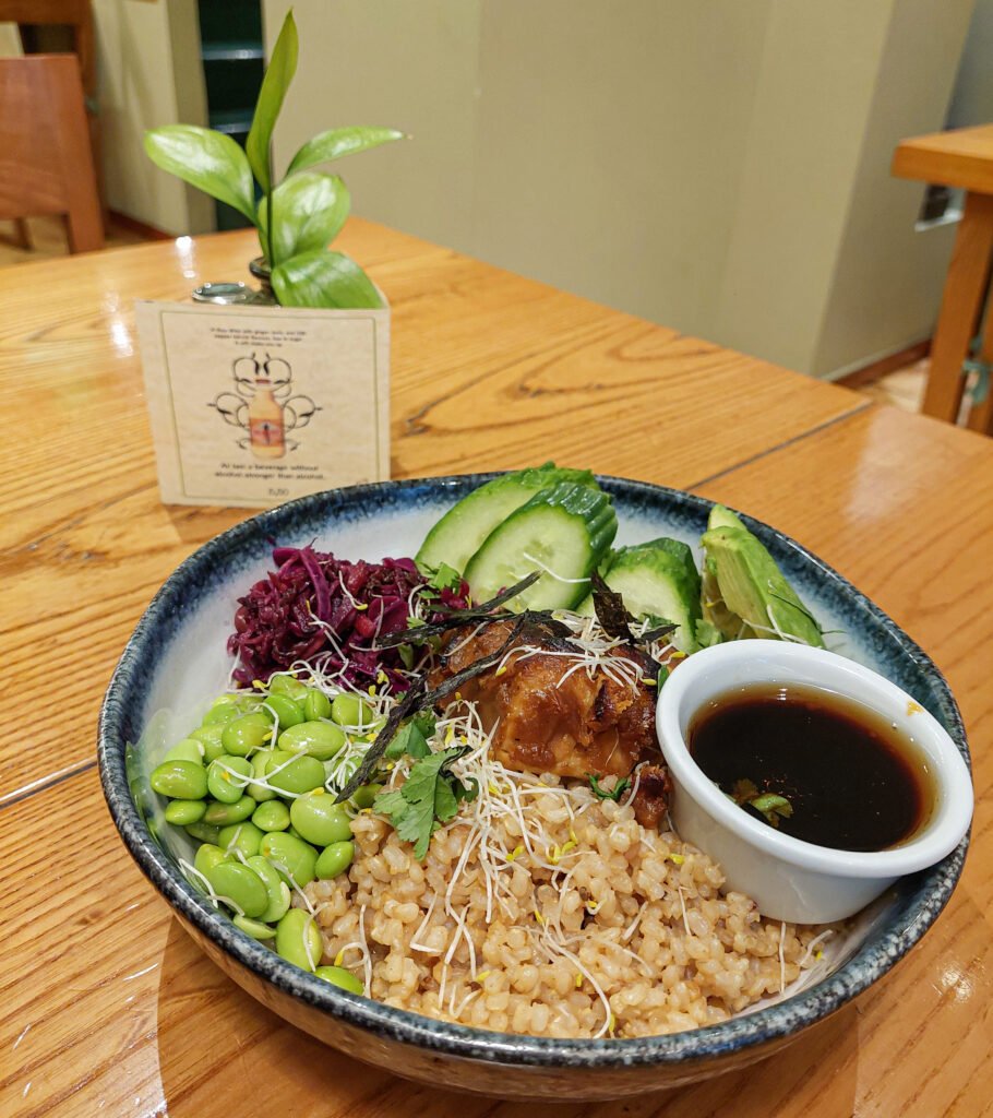 Vegan Poke Bowl from Avocado in Athens Greece