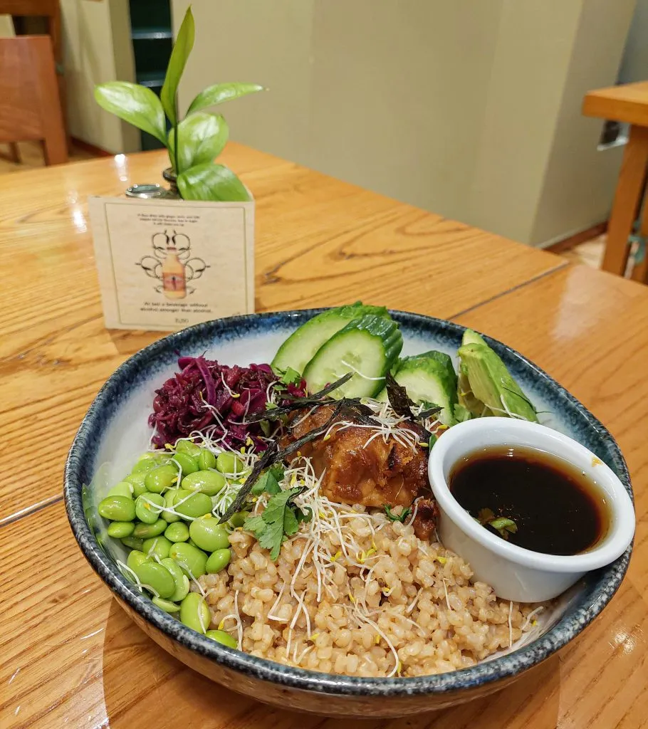 Vegan Poke Bowl from Avocado in Athens Greece