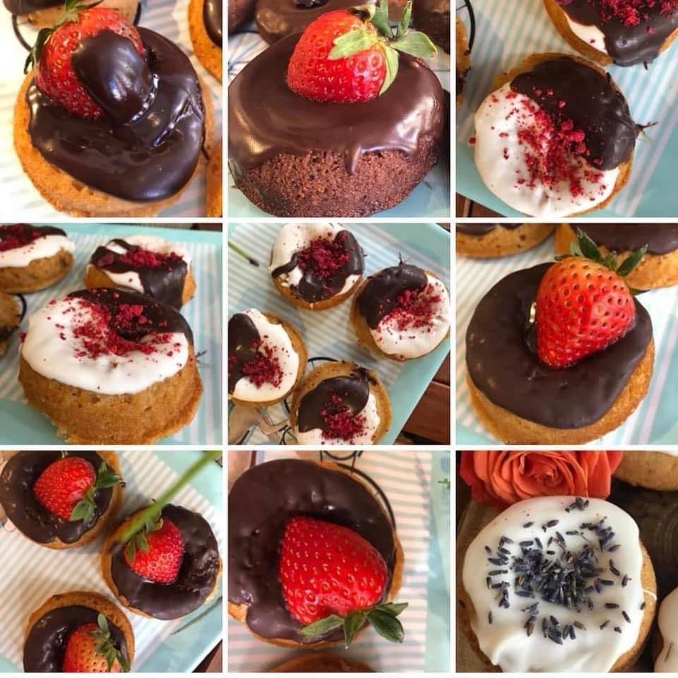 Donuts from Happy Zoe Vegan Bakery
