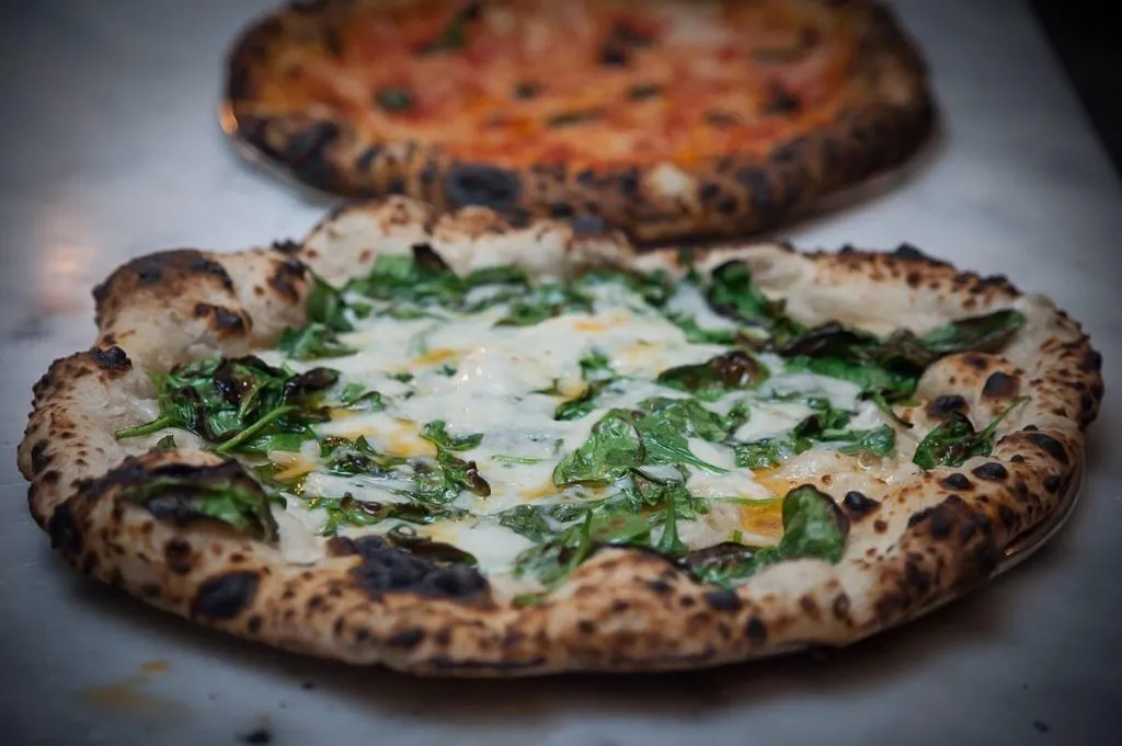 Vegan Pizza from Paulie Gee's in New York City