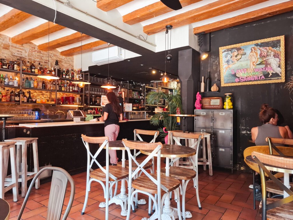 Bubita Sangria Bar in Barcelona