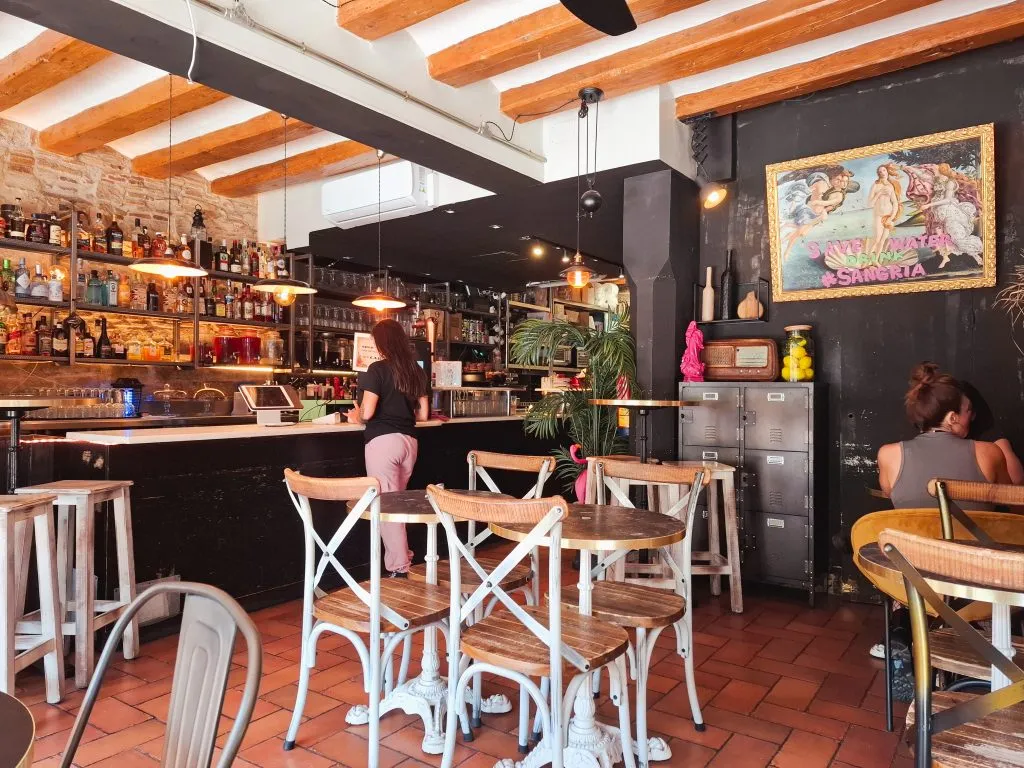 Bubita Sangria Bar in Barcelona