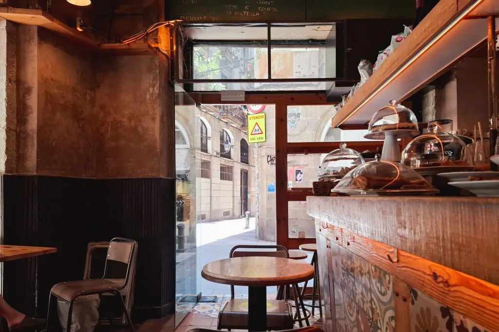 The Vegan Corner Restaurant in Barcelona Spain