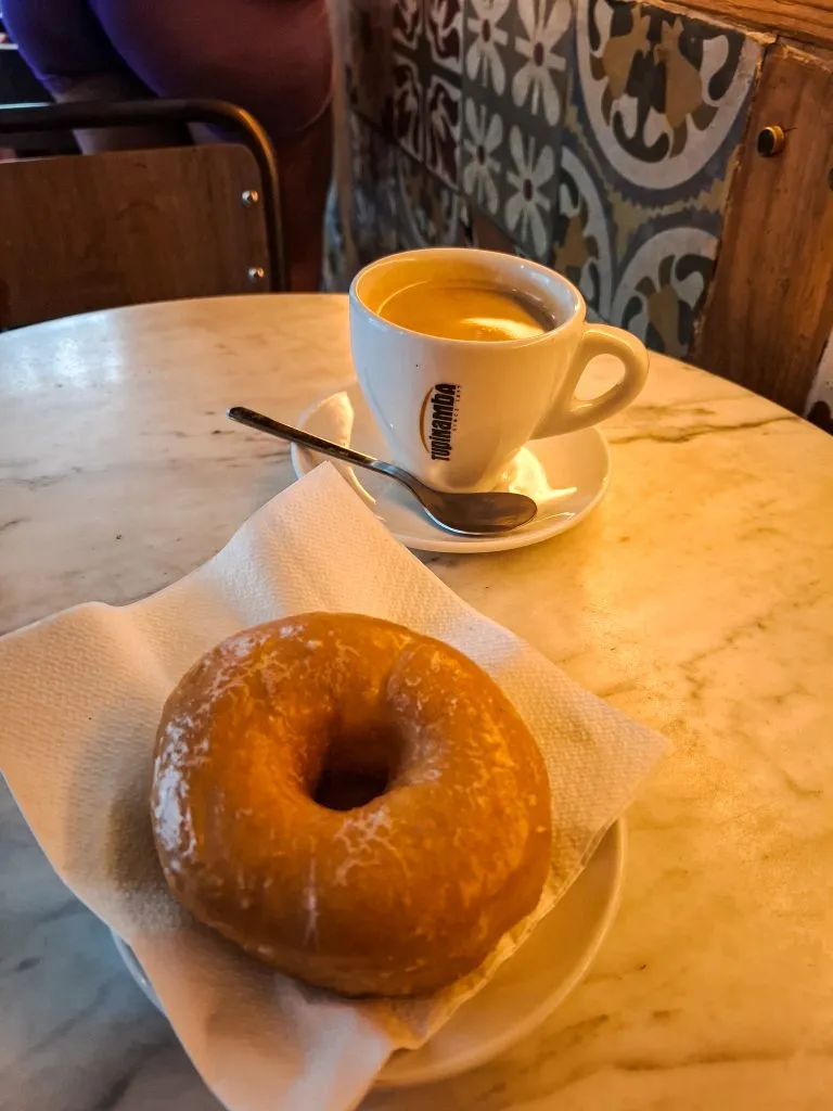 Vegan Donut from Vegan Corner in Barcelona
