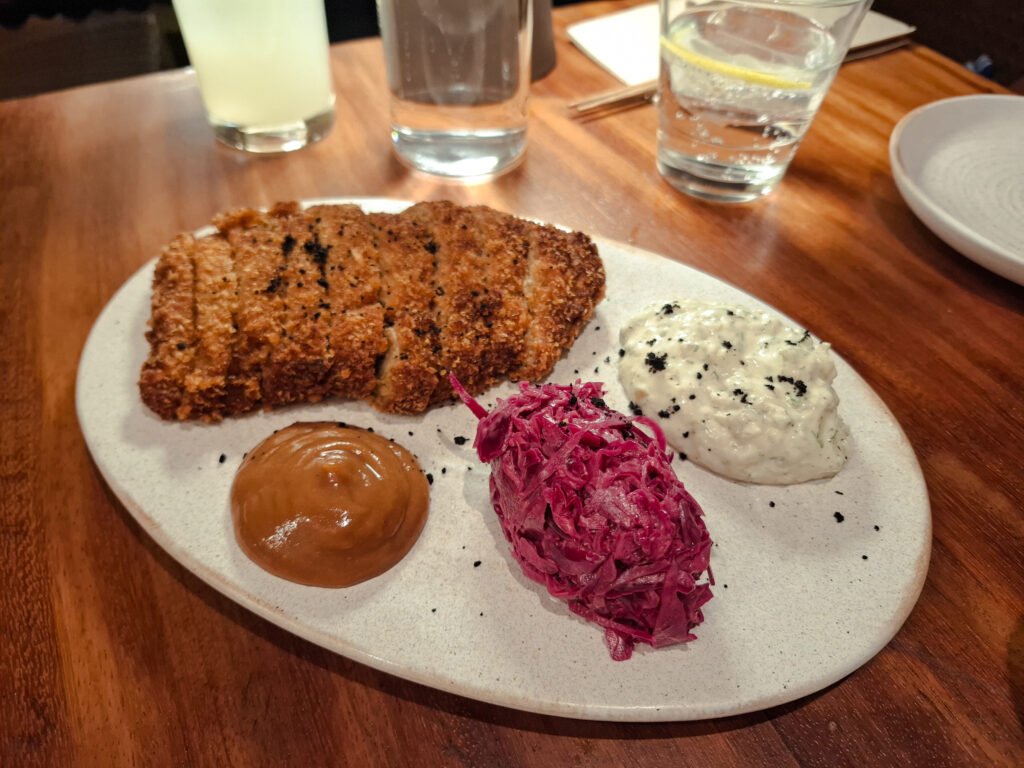 Vegan Katsu seitan from UMAMI Plant Based in Barcelona