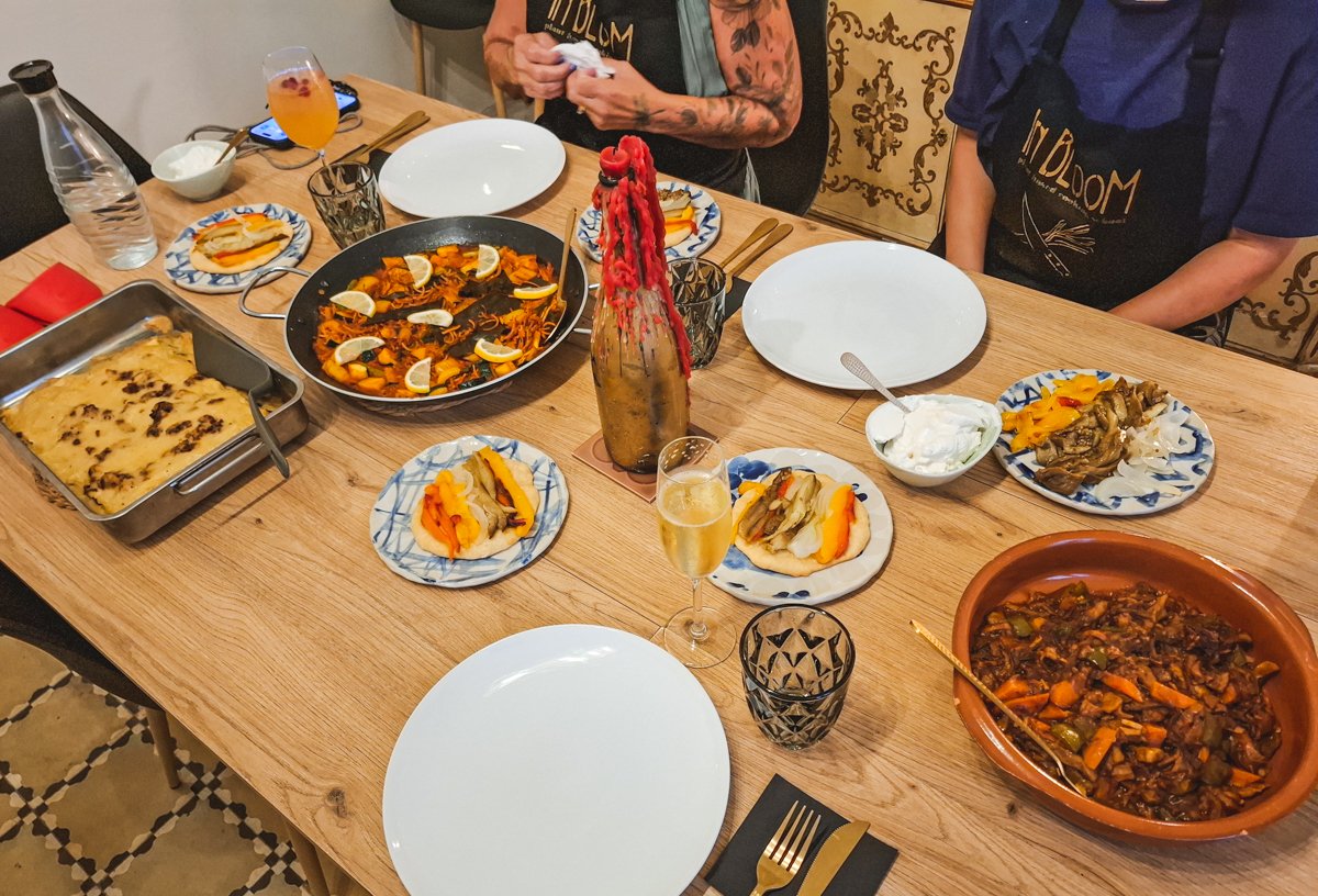 Vegan Catalan Cuisine at Bloom Cooking School in Barcelona